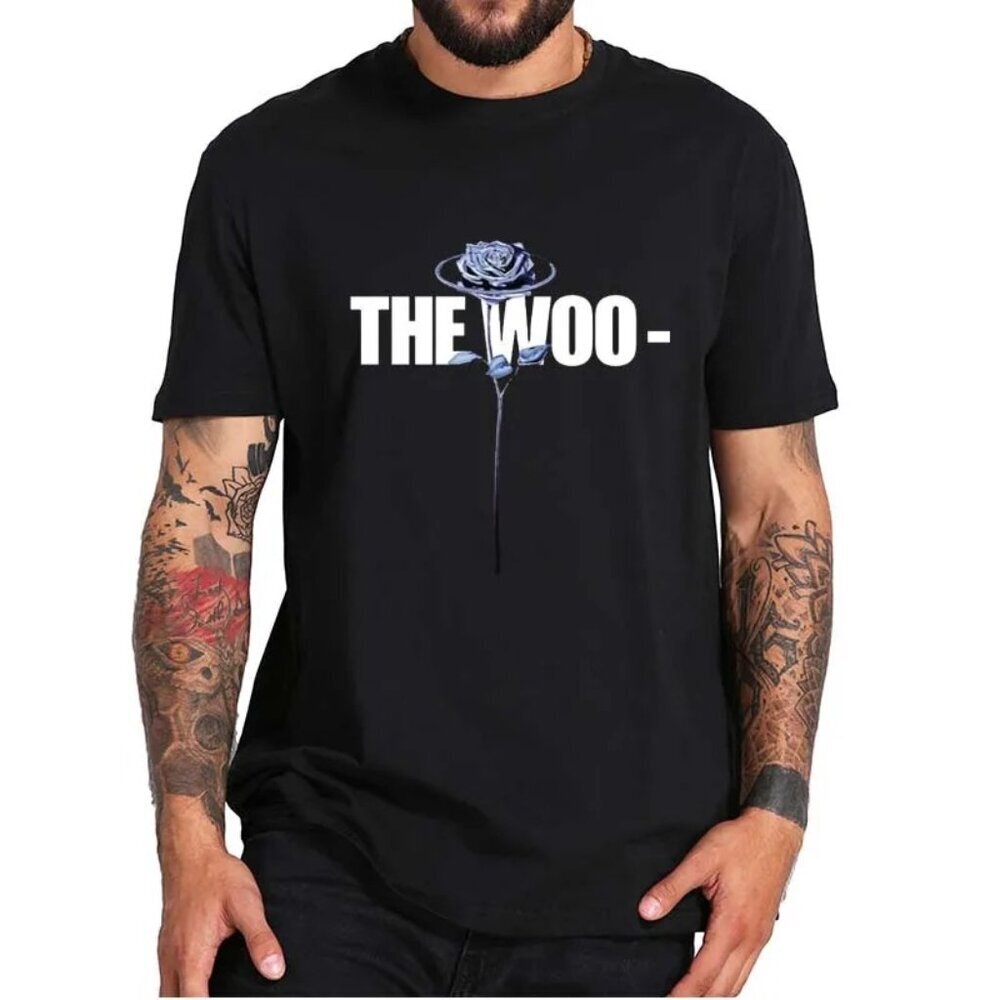 Pop Smoke x Vlone The Woo T-shirt Black SZ L